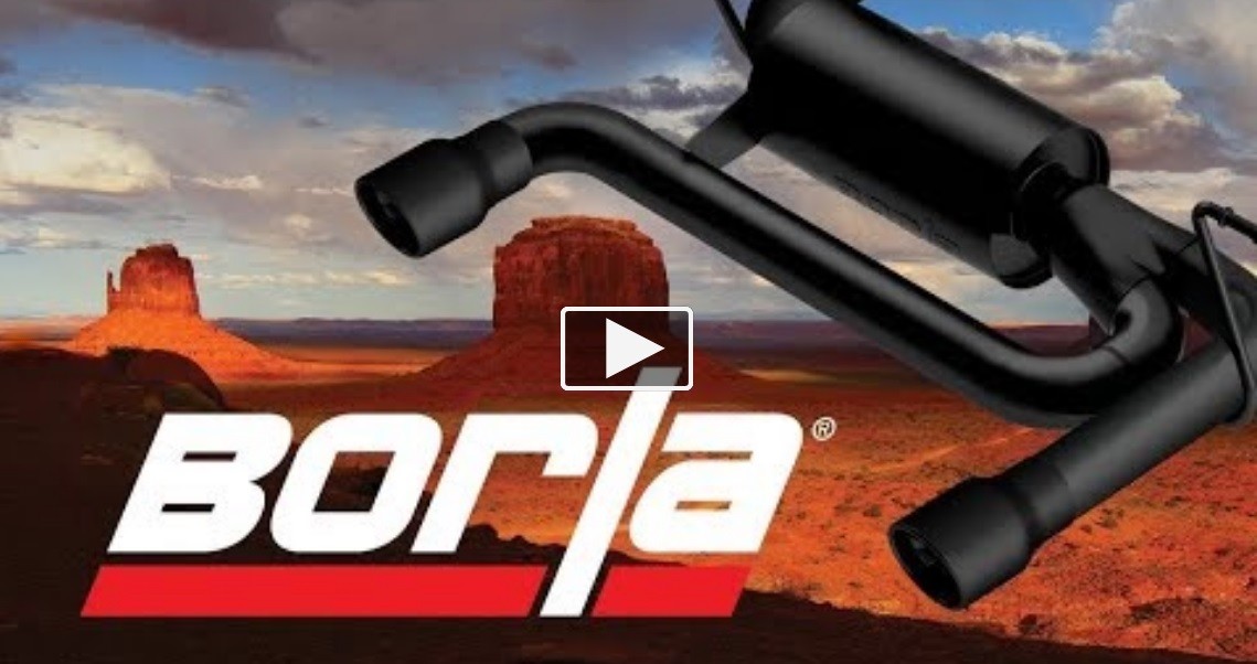 BORLA® Jeep Wrangler 2018 2023 ATAK AxleBack 11957 American Speed